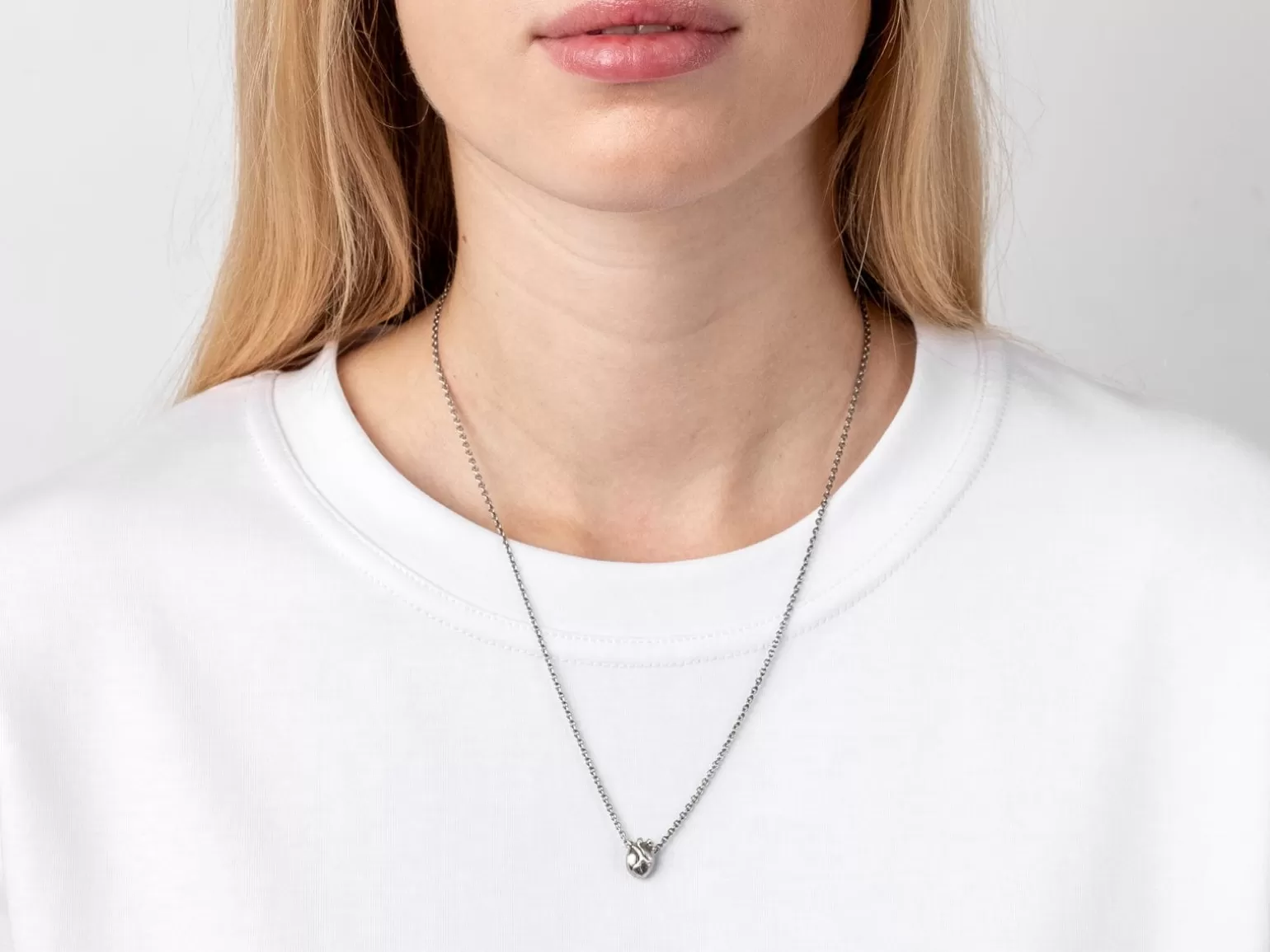 Clearance Anatomic Heart Necklace (Small) Necklaces