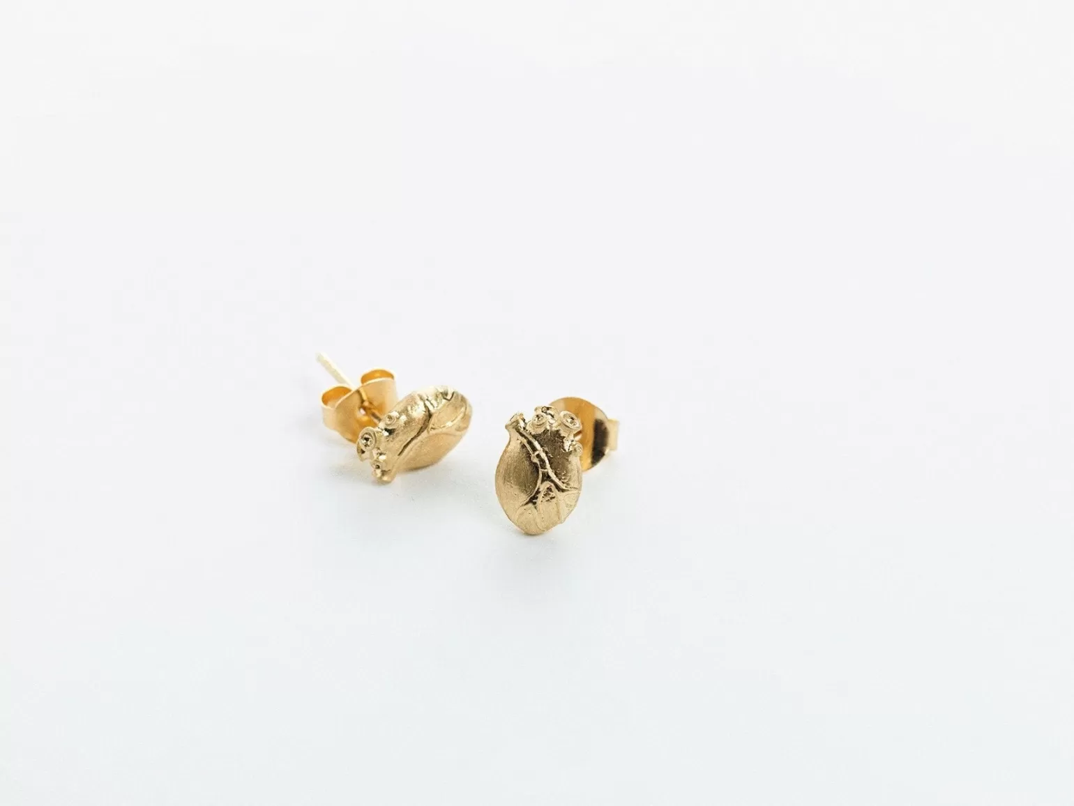 Clearance Anatomic Heart Studs Ear Studs